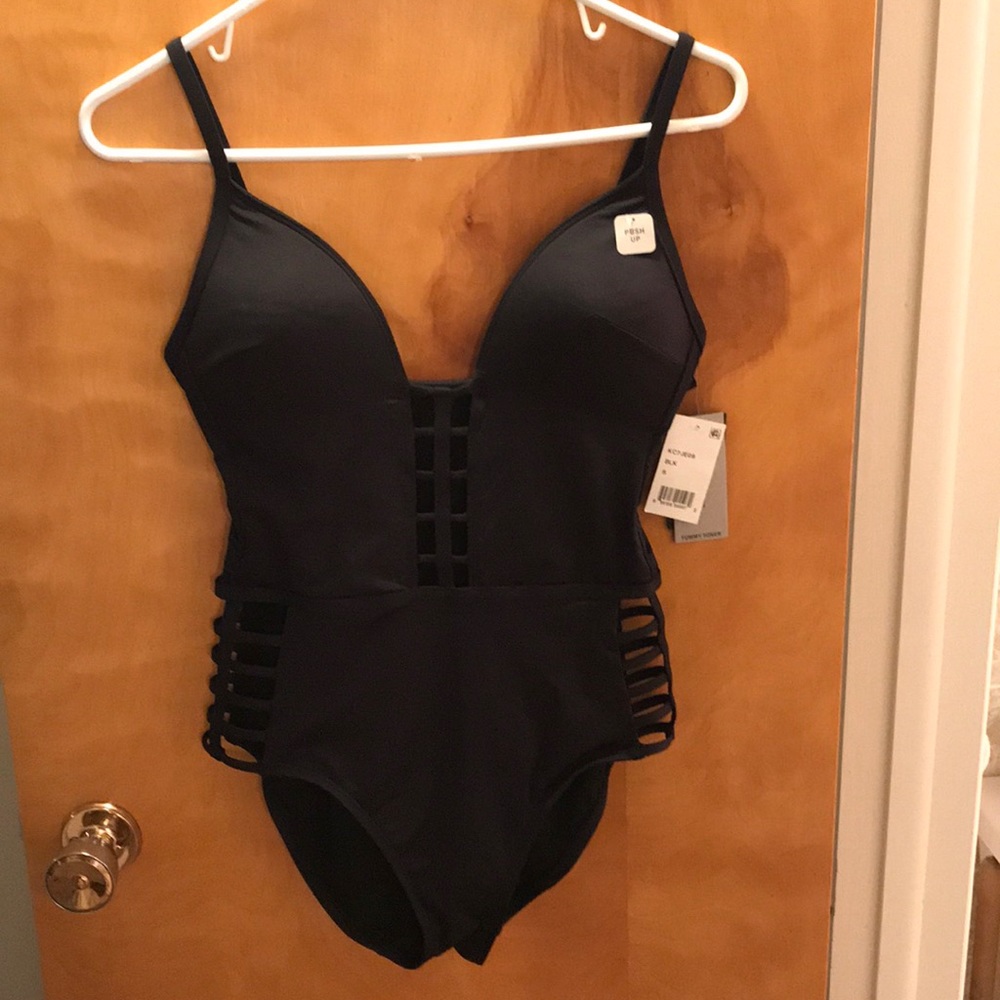 Kenneth Cole Push Up Tummy Toner swimsuit